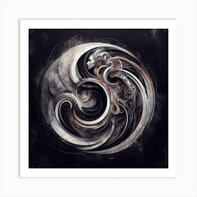 Abstract Image Of Lilith 2 Art Print