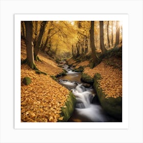 Autumn In The Forest Art Print