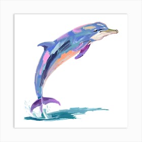 Bottlenose Dolphin 01 Art Print