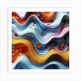 Abstract Abstract Painting 12 Art Print