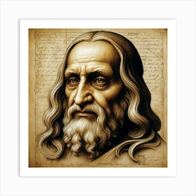 Leonardo Da Vinci 1 Art Print