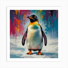 Penguin 4 Art Print