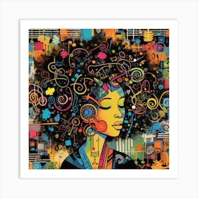 Afrofuturism 20 Art Print