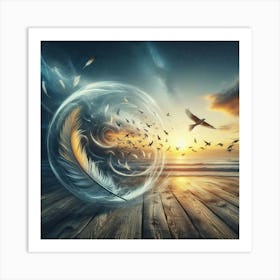 Feather Feather Feather Art Print