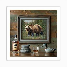 Grizzly Bear Art Print