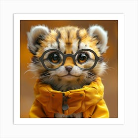 Tiger Cub 16 Art Print