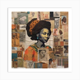 Textile of African American Tradition Art Print