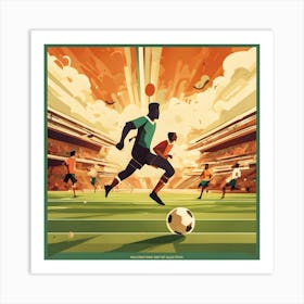 Soccer Poster Art Print