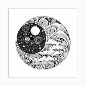 Yin And Yang 21 Art Print