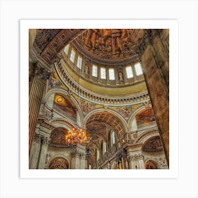 St Paul'S Cathedral Art Print