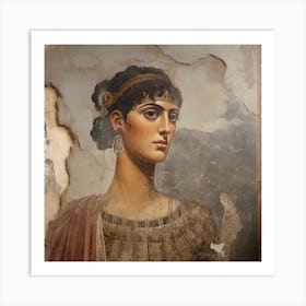 Portrait Of A Woman Art Print