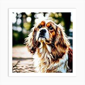 King Charles Spaniel Art Print