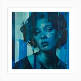 'Blue' 32 Art Print