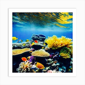 Coral Reef 6 Art Print