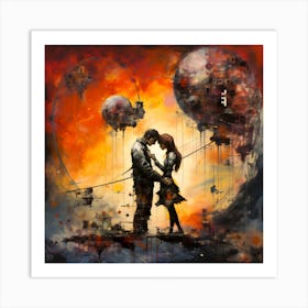 Lovers By Csaba Fikker 44 Art Print