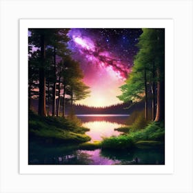 Milky Way 39 Art Print