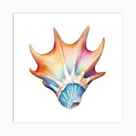 Conch Shell Art Print