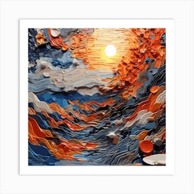 Abstract Painting 2 Art Print