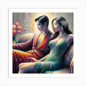 Exotic Beauty Artwork 103 Art Print