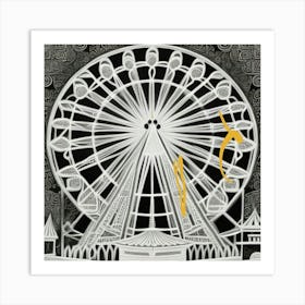 Ferris Wheel 1 Art Print