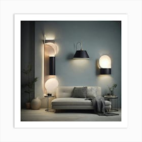 Modern Living Room 10 Art Print