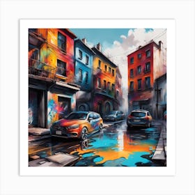 Street Art Art Print