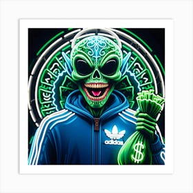 Adi Alien Art Print