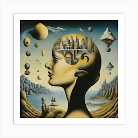 Dreamscape Reverie. Art Print