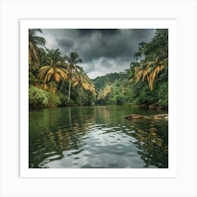 Tropical Rain Forest Art Print