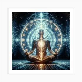 Astral Projecttion Prompt Art Print