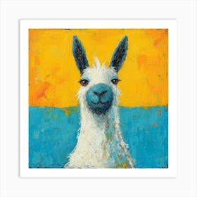 Llama Art Print