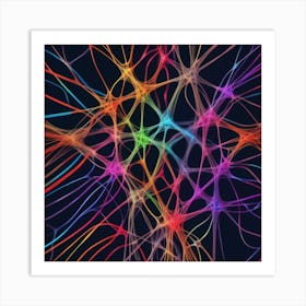 Neural Network 15 Art Print