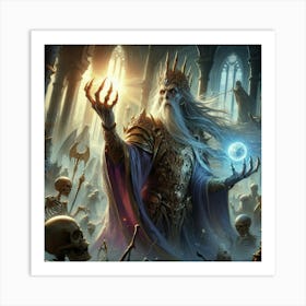 King Of The Dwarves Art Print