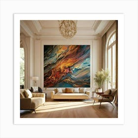 Abstract Painting Art Print