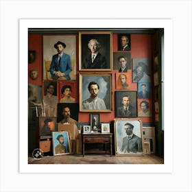 Portrait Of A Man Art Print