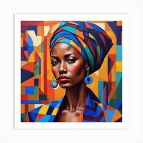 African Woman 3 Art Print