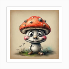 Mushroom 3 Art Print