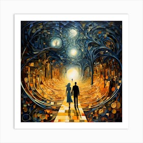 Lovers By Csaba Fikker 27 Art Print