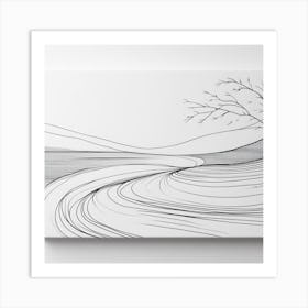 Lone Tree Art Print