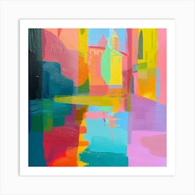 Abstract Travel Collection Venice Italy 4 Art Print