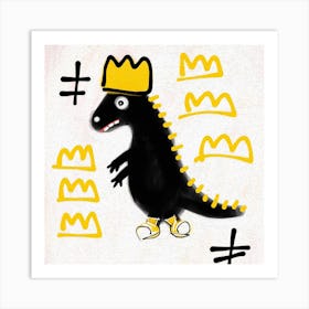 King Of The Dinosaurs Art Print