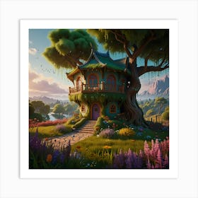 Fairy House Art Print