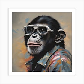 Chimpanzee Art Print