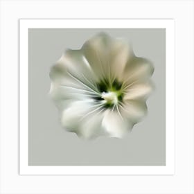 White Flower 9 Art Print