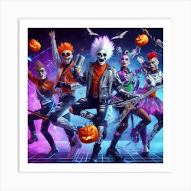 Halloween Party 36 Art Print