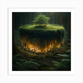 Tree In The Forest Art Print