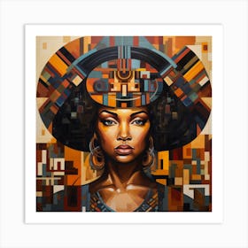 African Woman 2 Art Print