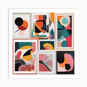 A Vibrant Collection Of Desenio 1 Art Print