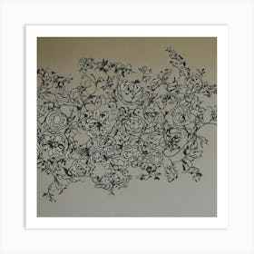 Floral Wall Art 2 Art Print