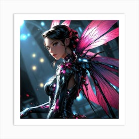 Sci-Fi Fairy Art Print